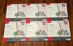 Case Of 6 Pokemon TCG Scarlet & Violet 151 Poster Collection - New - Image 2
