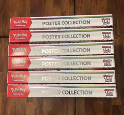 Case Of 6 Pokemon TCG Scarlet & Violet 151 Poster Collection - New - Image 3