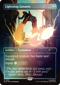 Magic the Gathering Secret Lair X Marvel | Spider-Man: Heroic Deeds Rainbow Foil - Image 4