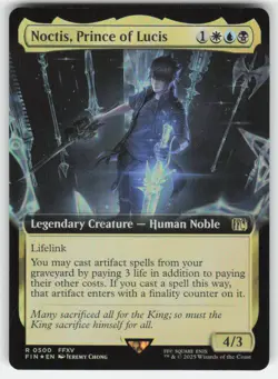 Noctis, Prince of Lucis (Extended Art) Foil 500 R FINAL FANTASY Near Mint - Image 1