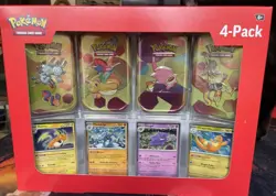Lot Of 2 Pokemon TCG Scarlet & Violet 151 Mini Tin 4-Pack Sam’s Club Sealed New - Image 4