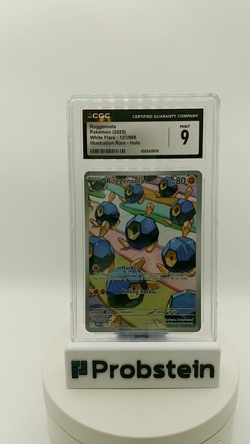 2025 Pokemon White Flare Illustration Rare #127/086 Roggenrola Holo CGC 9 MINT - Image 2