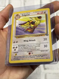 Pokemon Pidgeot #24/64 Non-Holo Rare - 1999 Unlimited Jungle Set MP Vintage Card - Image 2