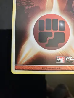 2011 Call Of Legends Play! Pokemon Promo Fighting Energy ##93/95. Very nice cond - Image 5