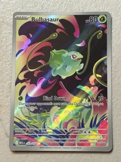 Bulbasaur 133/132 and Ivysaur 134/132 Mega Evolution Pokemon TCG - Image 2