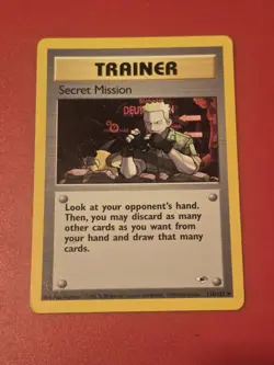 Pokemon TCG Secret Mission 118/132 Gym Heroes Regular (English) - Image 1