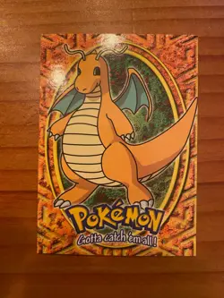 #149 Dragonite Non-Holo E12 of 12 Topps Pokemon Trading Card Blue Label NM - Image 1