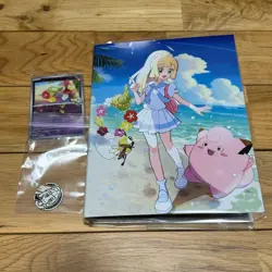 ONE Day shipping. NO CARD PACKS pokemon Card Battle Partners Lillie File - Image 1