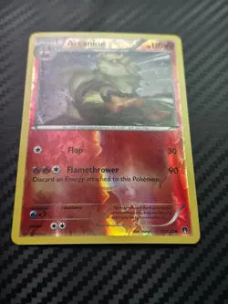 Arcanine 11/122 Breakpoint Reverse Holo Pokemon Card - Lightly Played. - Image 3