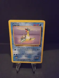 Lapras 25/62 Non Holo Fossil Set Rare Pokemon WOTC LP EXCELLENT - Image 1