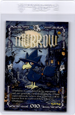 Peruvian Halloween pokemon Card Murkrow - Image 1