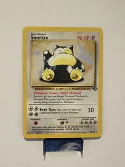 Pokemon Card - Snorlax Jungle 27/64 Rare LP- - Image 1