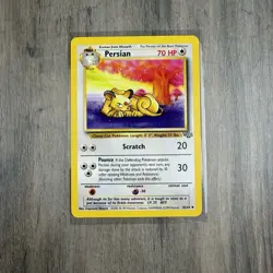 Pokemon TCG Persian Jungle 42/64 Regular Unlimited Uncommon - Image 1