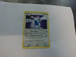 POKEMON TCG LUGIA 14/132 HOLO RARE MODERATE PLAY SECRET WONDERS - Image 2