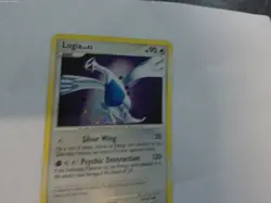 POKEMON TCG LUGIA 14/132 HOLO RARE MODERATE PLAY SECRET WONDERS - Image 5