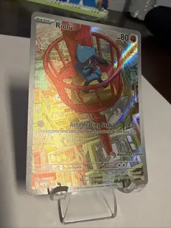 Pokemon Center Stamped Riolu Black Star Promo 010 Mega Evolution ETB Sealed - Image 1