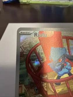 Pokemon Center Stamped Riolu Black Star Promo 010 Mega Evolution ETB Sealed - Image 2