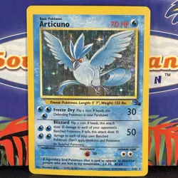 Articuno 2/62 1999 Fossil Holo Pokemon Rare Vintage WotC English - Image 1