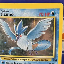 Articuno 2/62 1999 Fossil Holo Pokemon Rare Vintage WotC English - Image 5