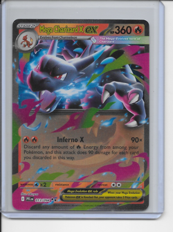 Pokemon TCG Phantasmal Flames Mega Charizard X ex Holo Double Rare 13/94 - Image 1