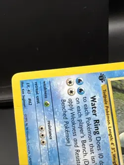 Pokemon TCG Misty's Poliwrath Gym Heroes 31/132 Non-Holo 1st edition - Image 5
