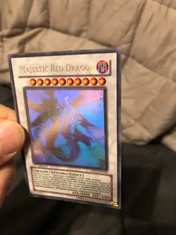 Majestic Red Dragon ABPF-EN040 Ghost Rare 1ST EDITION Heavily Played Yugioh - Image 4