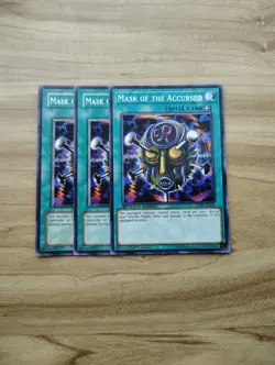Yu-Gi-Oh! - Mask Of The Accursed 3X - Full Playset - Image 1