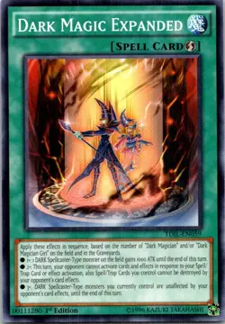 Dark Magic Expanded #TDIL-EN059 Yugioh 1st Edition Lightly played - Image 1