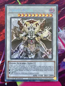 Yugioh Chaos Angel CYAC-EN044 Secret Rare 1st Edition NM - Image 1