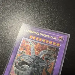 Yugioh Chimeratech Overdragon POTD-EN034 1st Edition Ultimate Rare - Image 2
