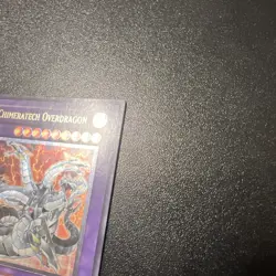 Yugioh Chimeratech Overdragon POTD-EN034 1st Edition Ultimate Rare - Image 3