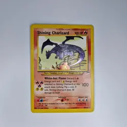 Pokemon Neo Destiny Shining Charizard Holo 107/105 LP - Image 1