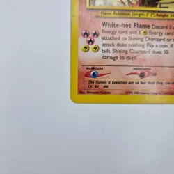 Pokemon Neo Destiny Shining Charizard Holo 107/105 LP - Image 4
