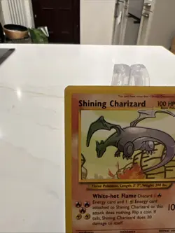 Shining Charizard 107/105 Holo Rare Neo Destiny LP/MP WOTC Pokemon Card - Image 5