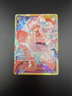 Monkey D Luffy OP05-119 SEC One Piece Card Game Awakening Of The New Era Raw - Image 1