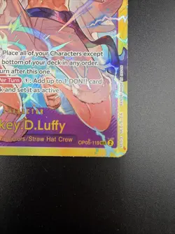 Monkey D Luffy OP05-119 SEC One Piece Card Game Awakening Of The New Era Raw - Image 3