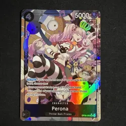 One Piece Perona OP06-093 Alternate Art Wings of the Captain NEAR MINT English - Image 1