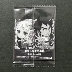 S4728 Yamato & Momonosuke SW13-05 SP Japanese One Piece Wafer Sticker Sealed J26 - Image 2