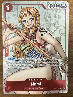 One Piece 25th Anniversary Nami OP01-016 Alternate Art- English - Image 1