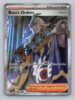 Boss's Orders - 248/193 Ultra Rare SV02: Paldea Evolved NM Pokemon - Image 1