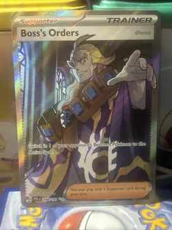 Pokemon Boss's Orders Full Art 248/193 Sv02: Paldea Evolved NM - Image 1