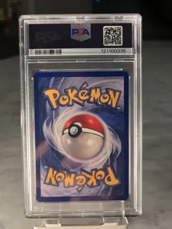 1999 Pokemon Game 1st Edition Shadowless #38 Poliwhirl PSA 8 NM-MT - Image 2