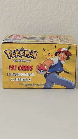 2025 BOX POKEMON STAINED GLASS Crystal Cards - (25 Sealed Packs) Peru CHARIZARD - Image 5