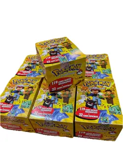 2025 BOX POKEMON STAINED GLASS Crystal Cards - 25 Sealed Packs Peru Zard Gengar - Image 2