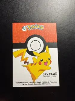 2025 POKEMON STAINED GLASS Crystal Card #006 CHARIZARD Kanto Peru Foil - Image 2
