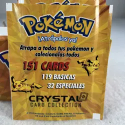 Pokemon Stained Glass Crystal Card Collection 1 Pack Holo Charizard Peru - Image 4