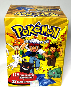 2025 BOX POKEMON STAINED GLASS Crystal Cards - 25 Sealed Packs Peru Zard Gengar - Image 1