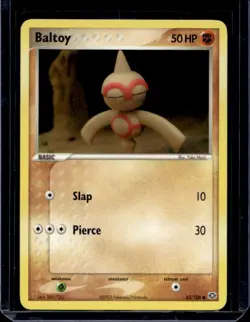 2005 Pokemon EX Emerald Baltoy #43/106 - Image 1