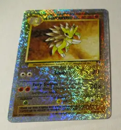 Pokemon TCG Legendary Collection Sandslash Reverse Holo Card 62/110 Played 2002 - Image 1