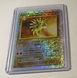 Pokemon TCG Legendary Collection Sandslash Reverse Holo Card 62/110 Played 2002 - Image 3